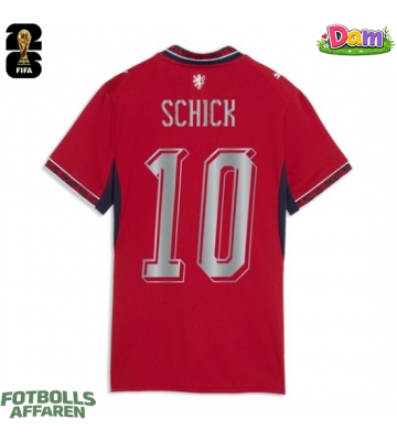 Tjeckien Patrik Schick #10 Hemmatröja Kvinnor VM 2026 Kortärmad